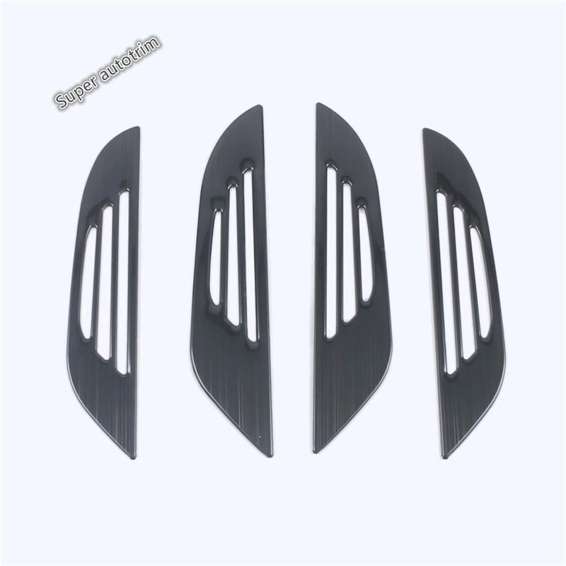 Car Door Handle Catch Panel Audio Speaker Sequ Cover Trim For Peugeot 2008 - Stainless Steel Accessories Interior