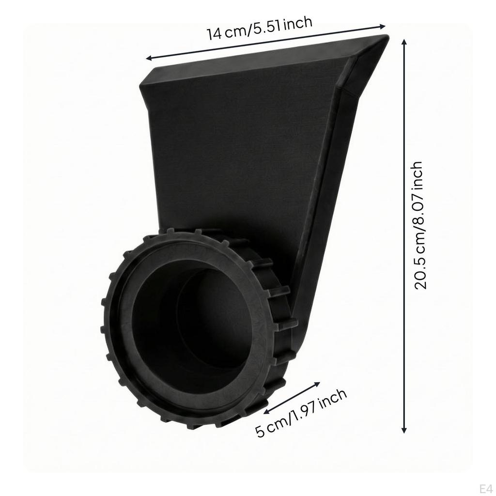 Pool Water Jet Support Bracket | Angled Outlet Molded, Mount with Clamp loop, for