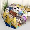 1 Stück Captain Tsubasa Outdoor-Regenschirm - Automatisches Öffnen/Schließen, Tragbares 3-fach faltbares Design mit 8-Speichen-Eisenrahmen - Perfektes Geschenk für Fans, Reisende, Dai