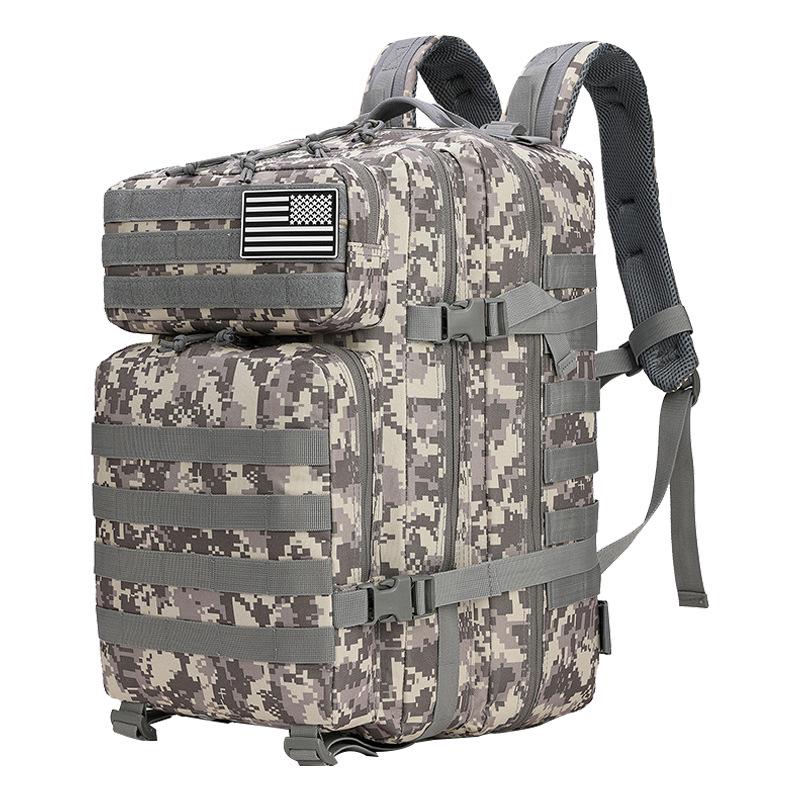 Taktischer 3P Rucksack mit großer Kapazität für Outdoor, Militär, Bergsteigen, Radfahren, Sport und Camping