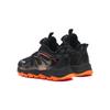Anta Kids Knob Comfortable Fleece Warm Versatile Mid-Top Running Shoes Kids sneaker Black Orange 312349973N-5