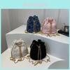 Schicke Karrierten Eimer Tasche Für Damen In Schwarz Beige Blau Und Rosa Stilvoll Trendig Schulter Stil