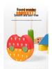 Montessori Shape Recognition Stacking Blocks - Educational Day & Night Wooden Toy for Kids