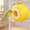 Hanging Small Pet Bed Plush Parrot Bed, Warm Hammock, Cozy Hideout Winter Cave Indoor Sanctuary for Animal Cage Accessory Sugar Glider Hamster