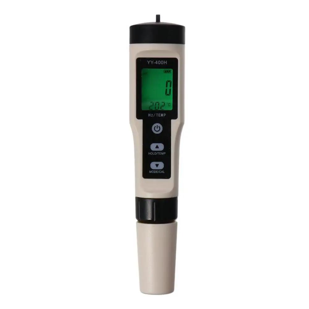 Handheld with Backlit H2 Water Hydrogen Analyzer Temperature Detection Hydrogen Tester Laboratory