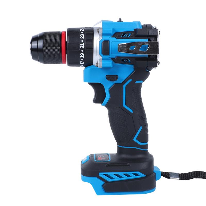 High-Power Brushless Lithium Battery Hand Drill: Compact, Impactful, Electric Tool for Household Use