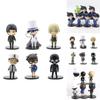 Mini Detective Conan Edogawa Figures Q Version Perfect Home Ornaments Opp Bag Packing