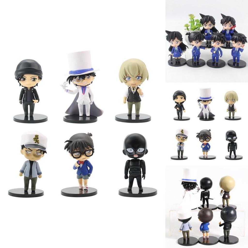 Mini Detective Conan Edogawa Figures Q Version Perfect Home Ornaments Opp Bag Packing