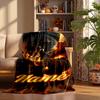 Michael Myers Custom Flannel Blankets Soft Warm Cozy Throws for Home Decor Holiday Gifts