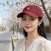 Premium cotton hat women's spring and summer face small soft top baseball cap outdoor sports cap sun hat