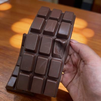 Simulations-Schokoladenmodell Quetschspielzeug PU-Material Weich Langsam Rückprall Stressabbau Spielzeug Handentspannung Geschenk Schreibtischdekoration