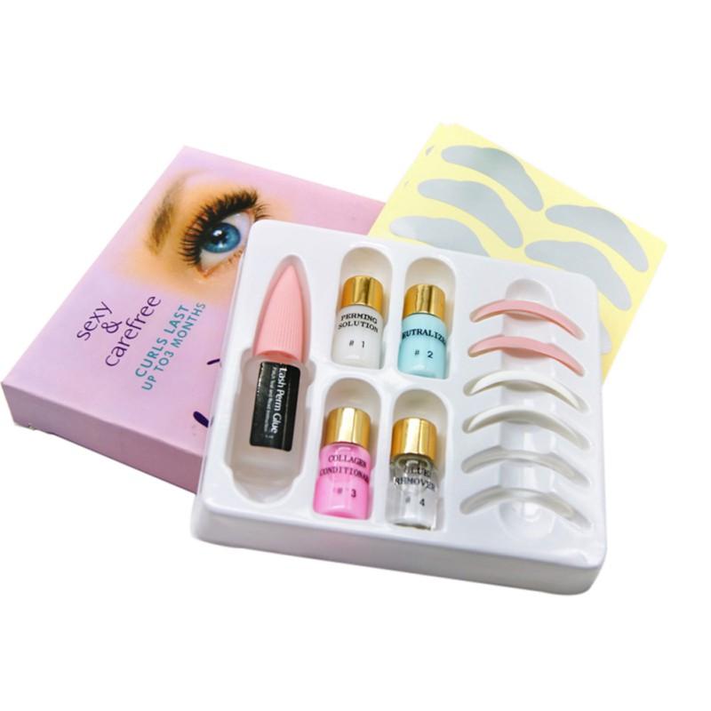 Eyelash Curling Kit Eyelash Perming Solution Eyelash Cleanser