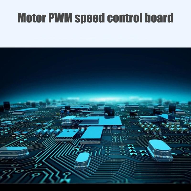 Mehrere Spannungen Motor Drehzahlregler DC6V 12V 24V PWM Steuerung 3A Ausgang Überlastschutz