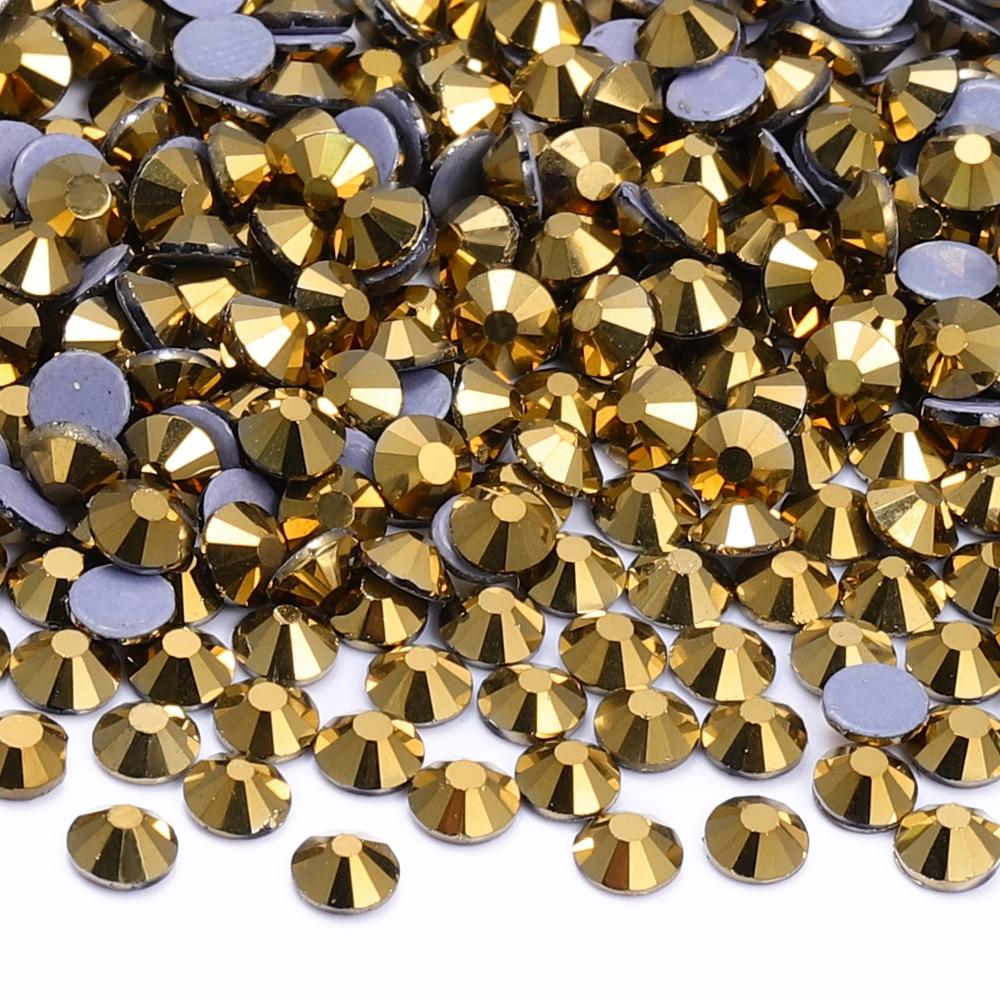 Hotfix Glass Rhinestone Crystal AB Effect High Quality Rhinestones Bulk Crystals Stones Garment Accessories for Clothing
