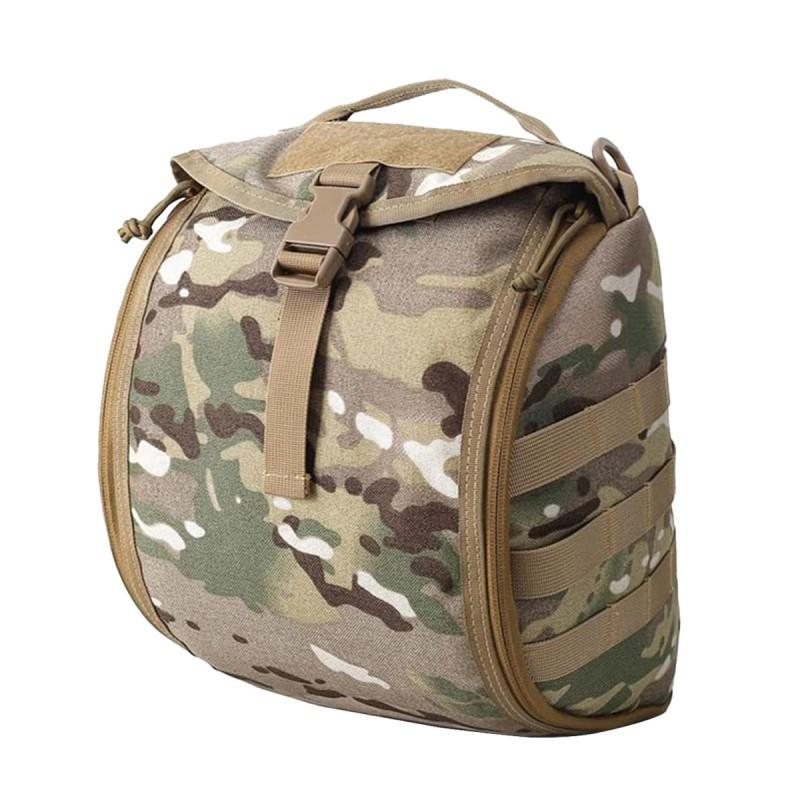 Outdoor MOLLE Mounting Accessories Medical First Aid Bag Camouflage Storage Helmet 1000D Oxford Cloth