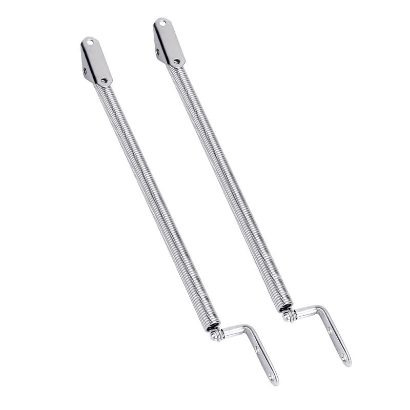 Marine Hardware Boat Spring Hatch Support 2PCS Stainless Steel Top Mounting Bar 8-5/8" Handware for Boats