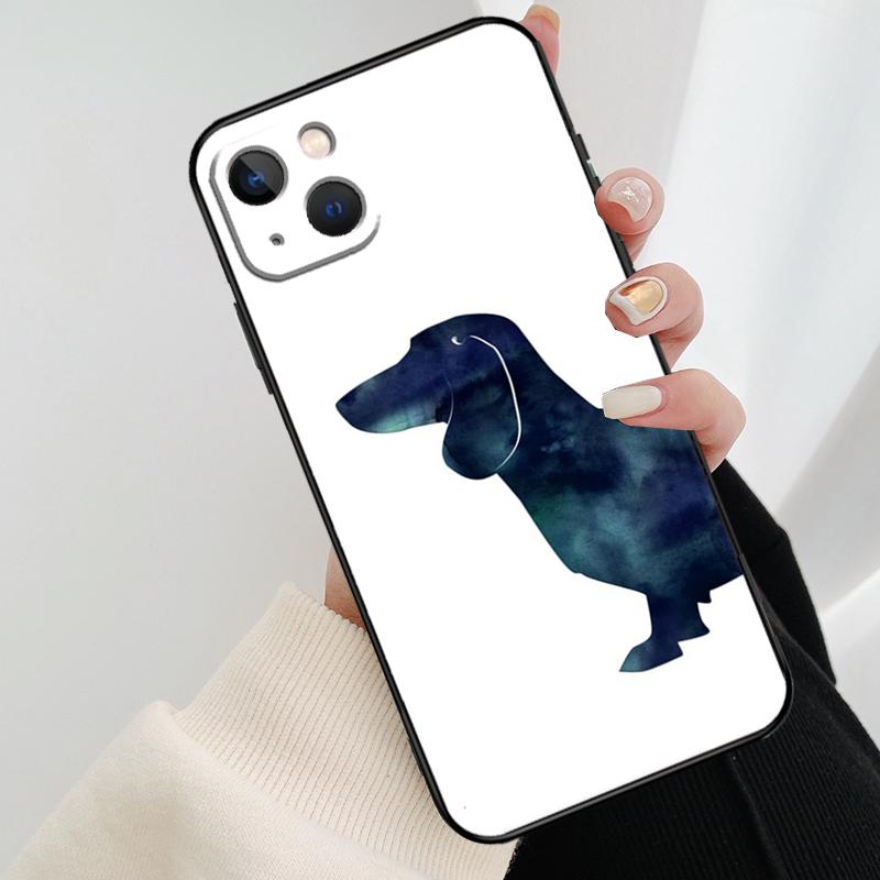 Cute Dachshunds Phone Case For iPhone 17 Pro Max 16 15 14 11 12 13 Pro Max mini 15 16 Plus 16e 17 Air Cover