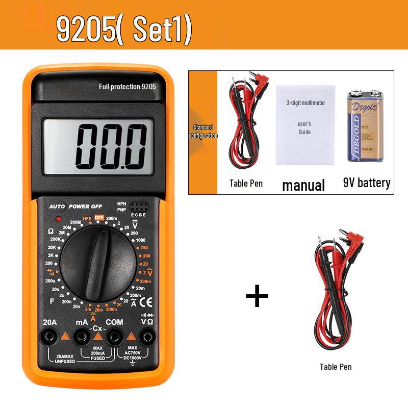 Tianyu T1 Intelligentes Digitalmultimeter - Narrensicheres Werkzeug für Elektriker und Studenten