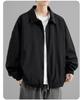 Men's Retro Workwear Jacket - Thin, Loose, Versatile Lapel Top for Spring/Autumn