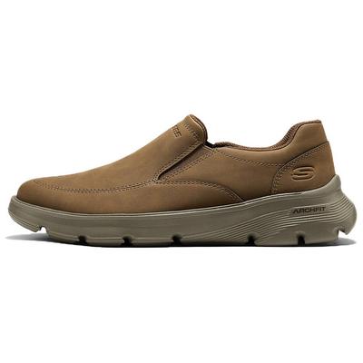 Scarpe Lifestyle Casual in Ecopelle Comode Leggere Antiscivolo Traspiranti Supporto Ammortizzazione Scarpe da Uomo Marrone 205919-BRN