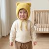 Solid Color Winter Baby Hat Breathable Toddler's Knitted Hat Baby Beanie Cap  Photography Props