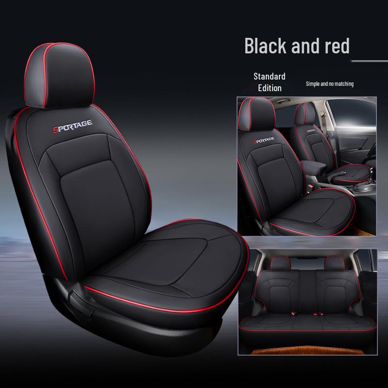LS Custom Sports Ledersitzkissenbezug für Kia Sportage: Ganzjahres-Passform