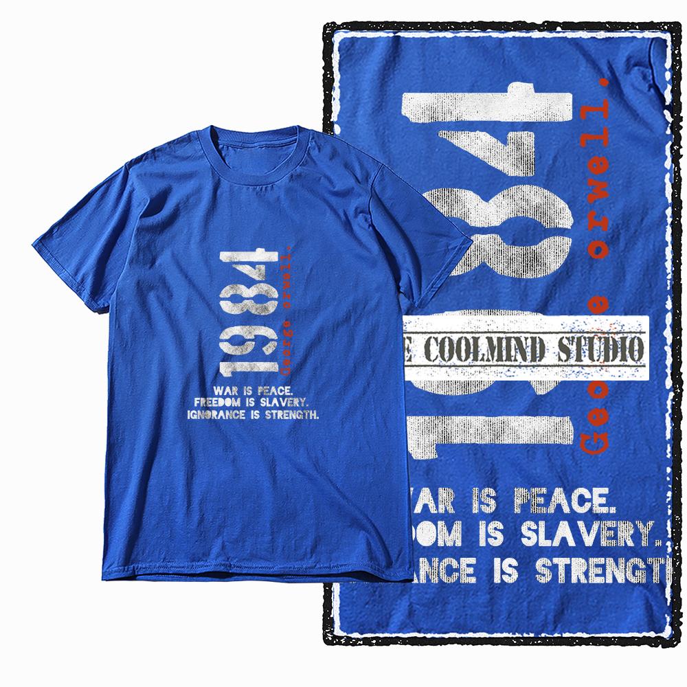 1984 Printed Exclusive Retro Pattern 2025 Hot Selling Mens Womens Casual Fashion Breathable Comfortable Loose Tshirt