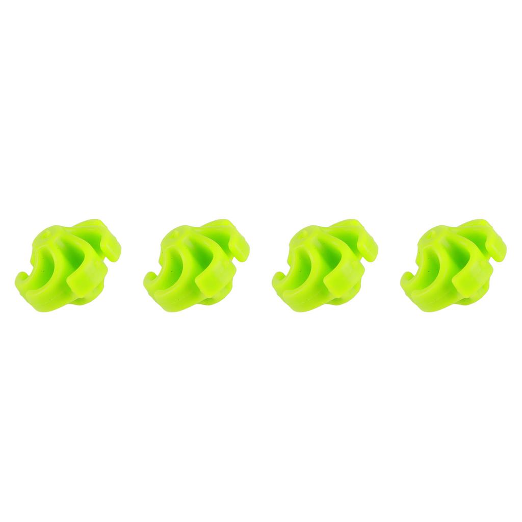 4Pcs Archery Bow String Stabilizer Rubber Recurve Compound Bow Bowstring Silencer Shock Dampener