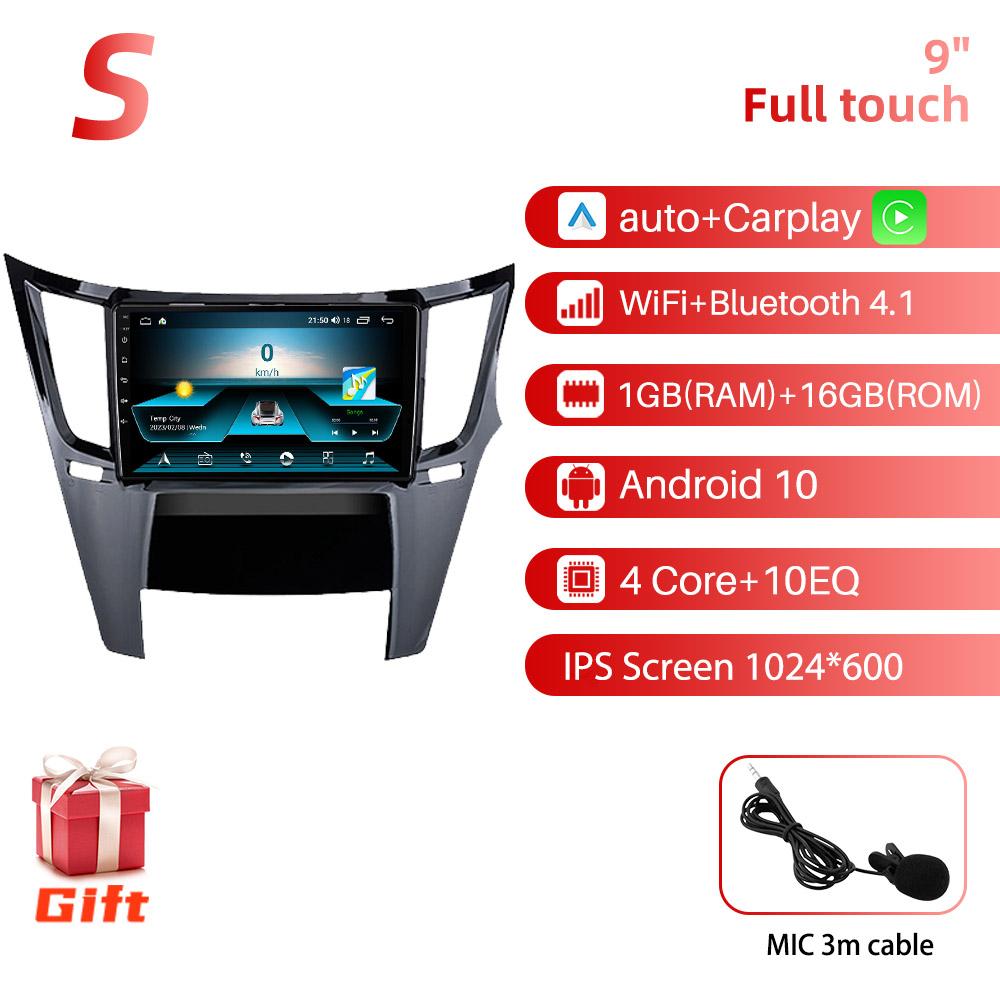 2 Din Autoradio for Subaru Outback RHD 2010-2016 Car Stereo WiFi Carp lay GPS Navigation Multimedia Video Player Head Unit