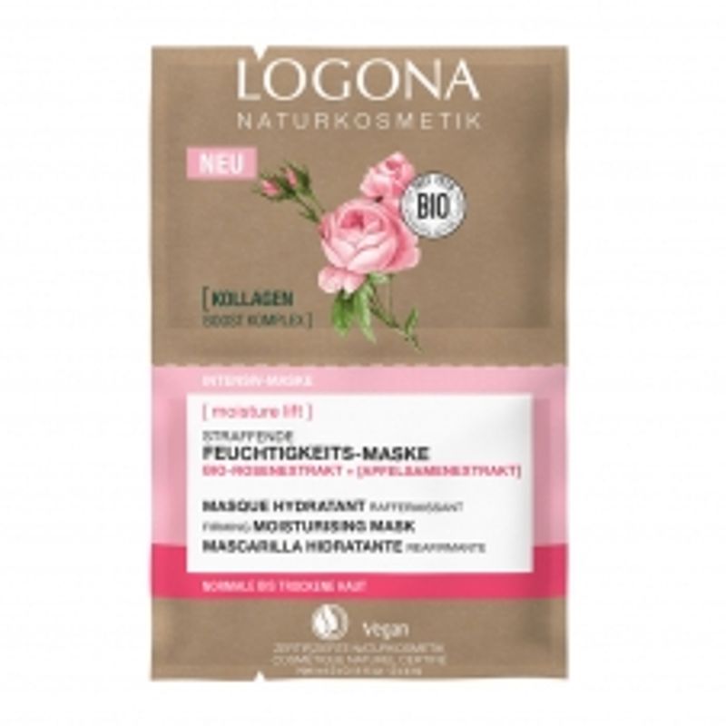 Logona Moisture Lift Collagen Boost Mask 2X4ml