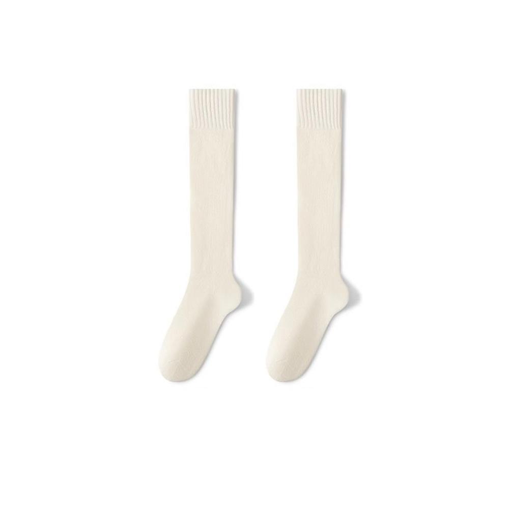 Chaussettes d'hiver épaisses en coton polyester pour mollets, chaussettes éponge, chaussettes de nuit, réchauffeur d'hiver