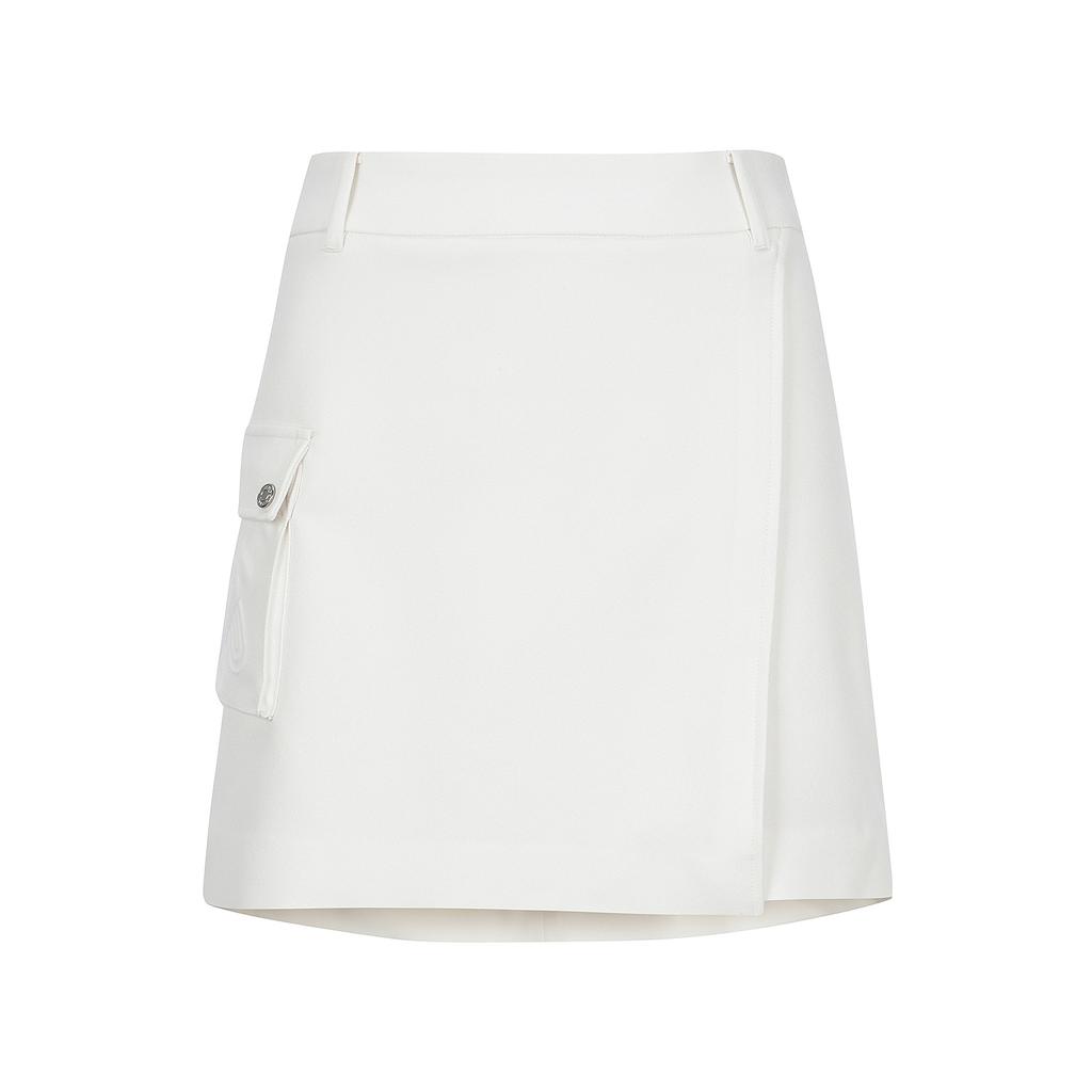 MARTINE GOLF Pocket Point Wrap Culotte_O/White