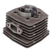 Bicycle Engine Cylinder Head Metal Low Noise Gasoline Engine Cylinder Head Repacement for 80cc