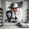 Jul C'Est Pas Des Lol Wall Tapestry Aesthetic Wall Hanging Printed Fabric Blanket Decorative Tapestries for Bedroom Living Room Home Decor