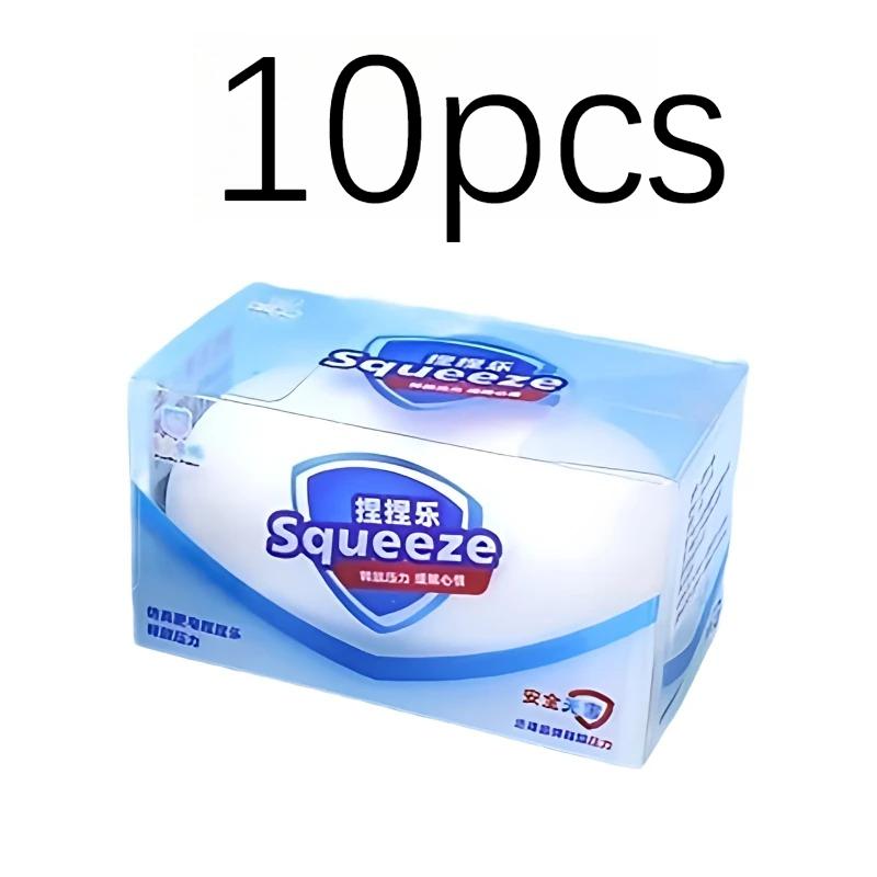 Squishy Soap Stress-Relief Fidget Toy Soft Simulated Soap Squeeze Toy Anti-Anxiety Slow Rebound Relaxing Toy Decompression Gift