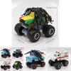 Realistic Animation Alloy Car Racing Cars Bigfoot Longhair Mater Children's Toys