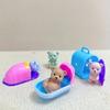 Children's Play House Toys Pet Toys Teddy Bears Pet Bathrooms Family Toys Little Girls Scene Toys Children's Gifts