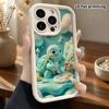 Phone Case: 2D Flat Design Suitable for iPhone 18 17 16 15 14 13 Pro Protective Case, Featuring a Little Turtle Drawing, Perfect Christmas and Hallowe