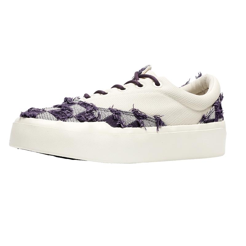 Couple Shoes High Quality Vulcanized Ragged Canvas Shoes New Product Retro Thick Sole Men's Shoe Sneakers Canvas Women