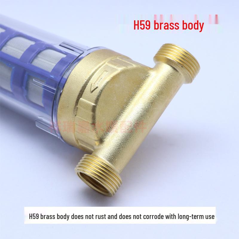 Household Central Water Purifier with Pre-Filter and Scraper for Tap and Well Water