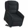 VidaXL Fauteuil inclinable électrique noir tissu 3303216