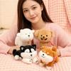 20cm Cute Dog Puppy Plush Toy Stuffed Kawaii Husky Bichon Shiba Inu Golden Retriever Cartoon Animal Doll Birthday Gift