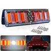 Bright LED Truck Tail Rear Lamp Lights Mulfunctions Reversing Lighting w/ Brake Stop Stream Turn Signal for Car Lorry Trailers