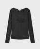 WHO.A.U Lettering 2-Way Layered T-Shirt(F) / Whlag3865F