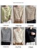 Women's Autumn Lapel Pocket Wool Cardigan – Long Sleeve Solid Color Knit Outerwear