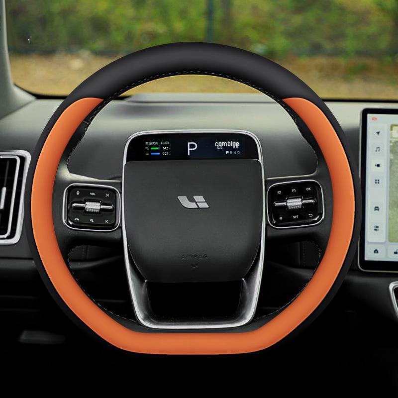 Li Auto L7-L9 2024 Ultra-thin Steering Wheel Cover for All Seasons 38cm