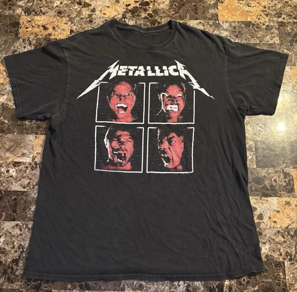 Metallica WorldWired Tour 2017 Концертная футболка Rock Band S-4XL Унисекс Футболка M