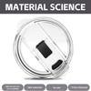 Water bottle replacement lid for 50oz 40oz reduced cups 32oz cups with straw direct drinking 10x9.4x3.1cm 100 grams Clear