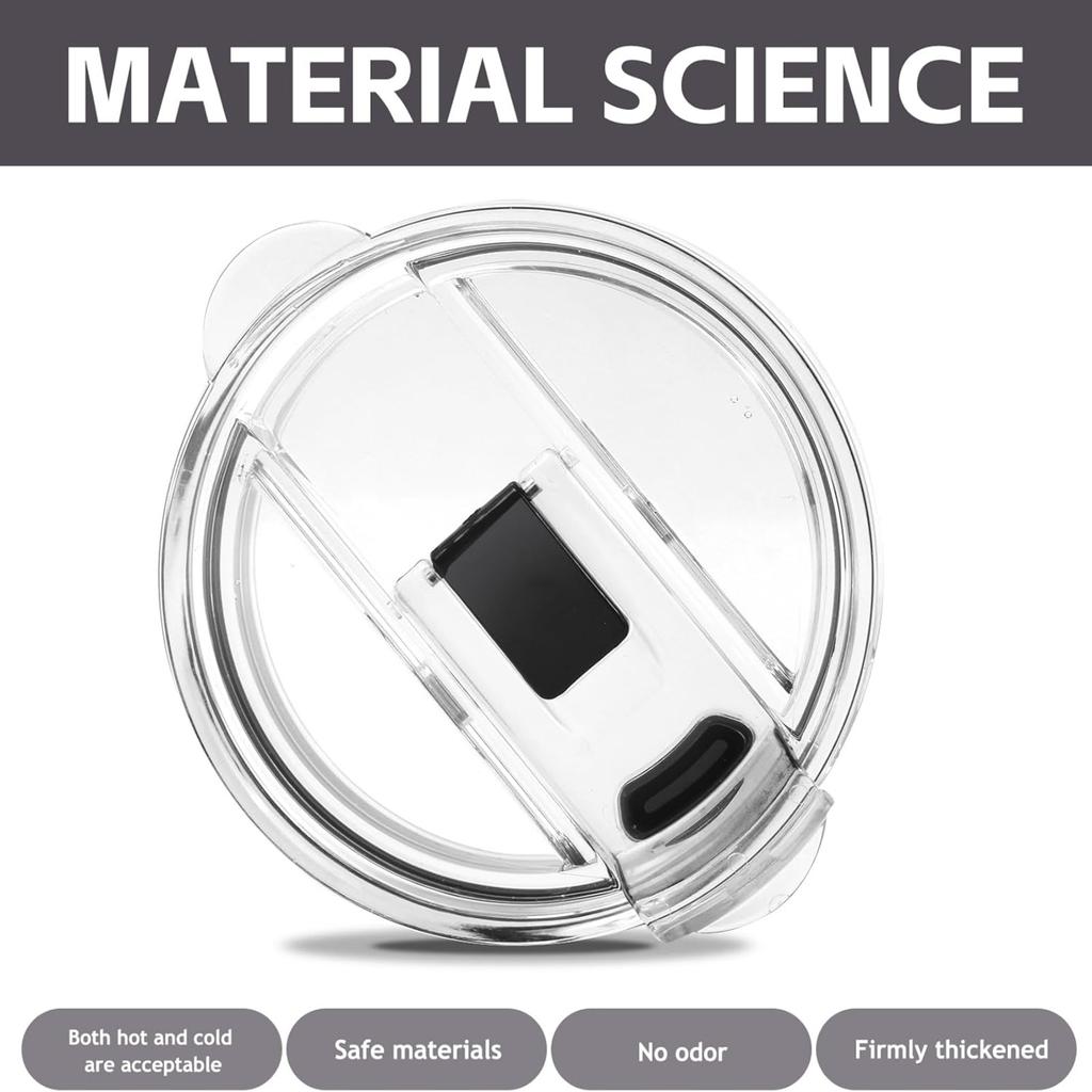 Water bottle replacement lid for 50oz 40oz reduced cups 32oz cups with straw direct drinking 10x9.4x3.1cm 100 grams Clear