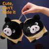Plush Pig Stuffed Toy With Black Hanging Loop For Bedroom Decor And Giftgiving